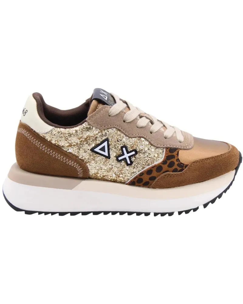 Sun68 Low-Top Sneaker Sneakers Golden braun Braun