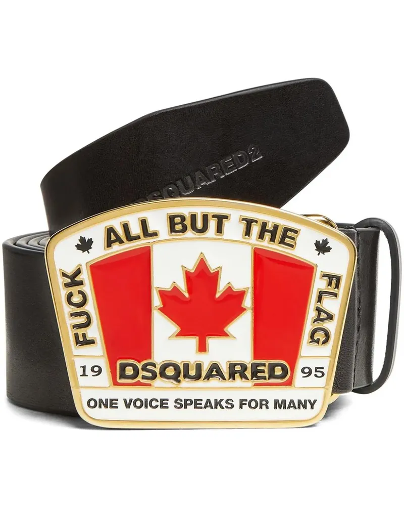 Dsquared2 Gürtel Belts Black schwarz Schwarz