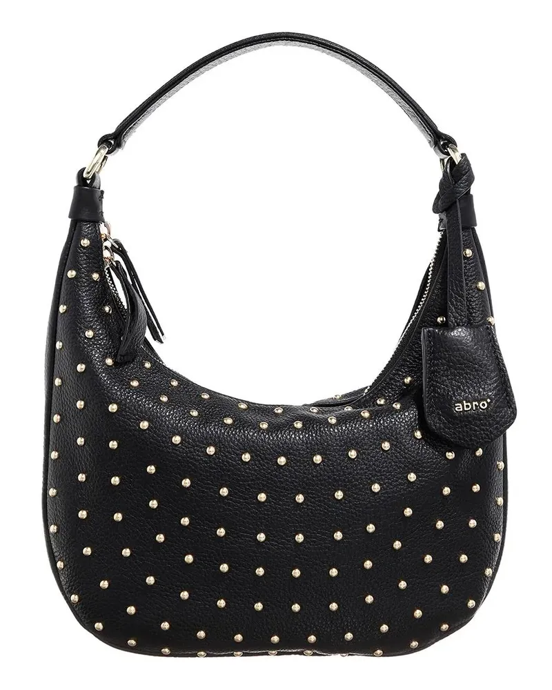 Abro Hobo Bags Beutel Nana Mini/ Black/Gold schwarz Schwarz