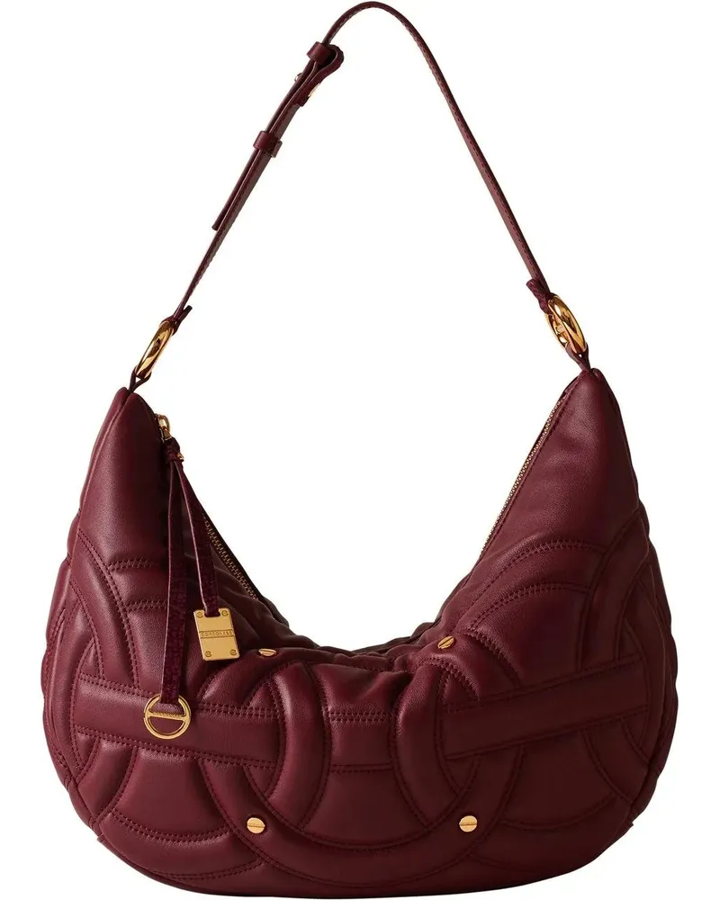 Borbonese Crossbody Bags RONDO? MEDIUM HOBO BAG rot Rot