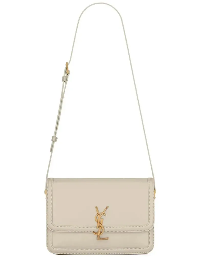 Saint Laurent Crossbody Bags  Solferino Medium Shoulder Bag weiß Weiß
