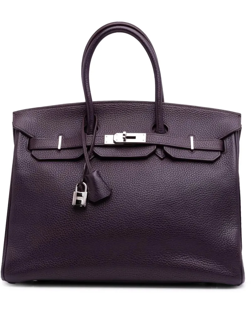 Hermès Crossbody Bags 2005 Togo Birkin Retourne 35 orange Orange