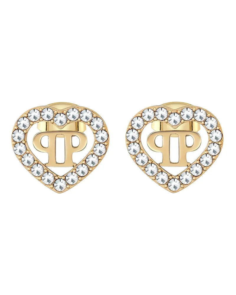 Philipp Plein Ohrringe Ohrringe Plein Rocked Heart gold Gold