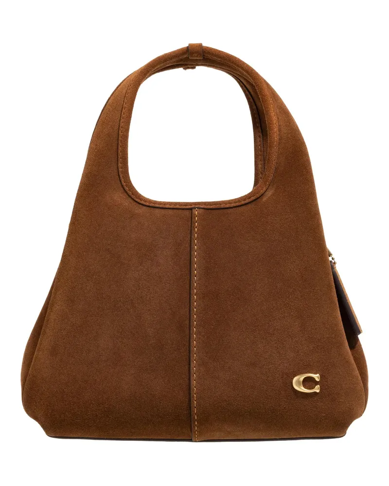 Coach Crossbody Bags Suede Lana Shoulder Bag 23 braun Braun