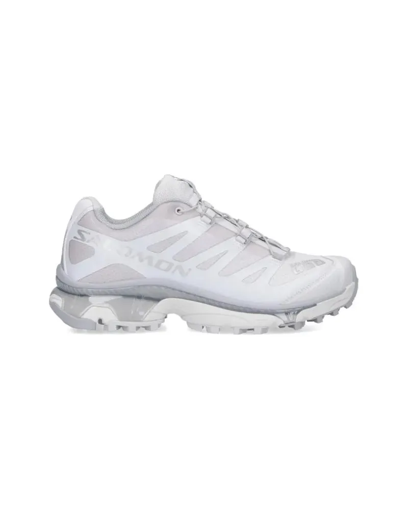 Salomon Low-Top Sneaker Grey Lightweight Sneakers With Quicklace™ System A weiß Weiß