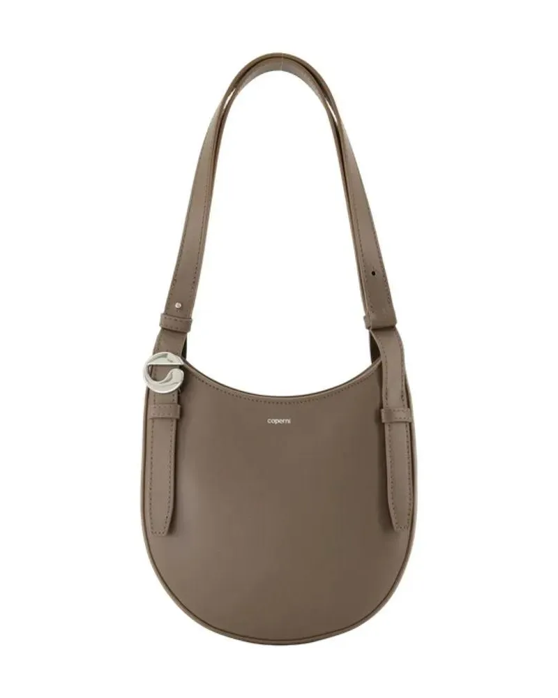 COPERNI Hobo Bags Mini Belt Shoulder Bag - Leather - Brown grau Grau