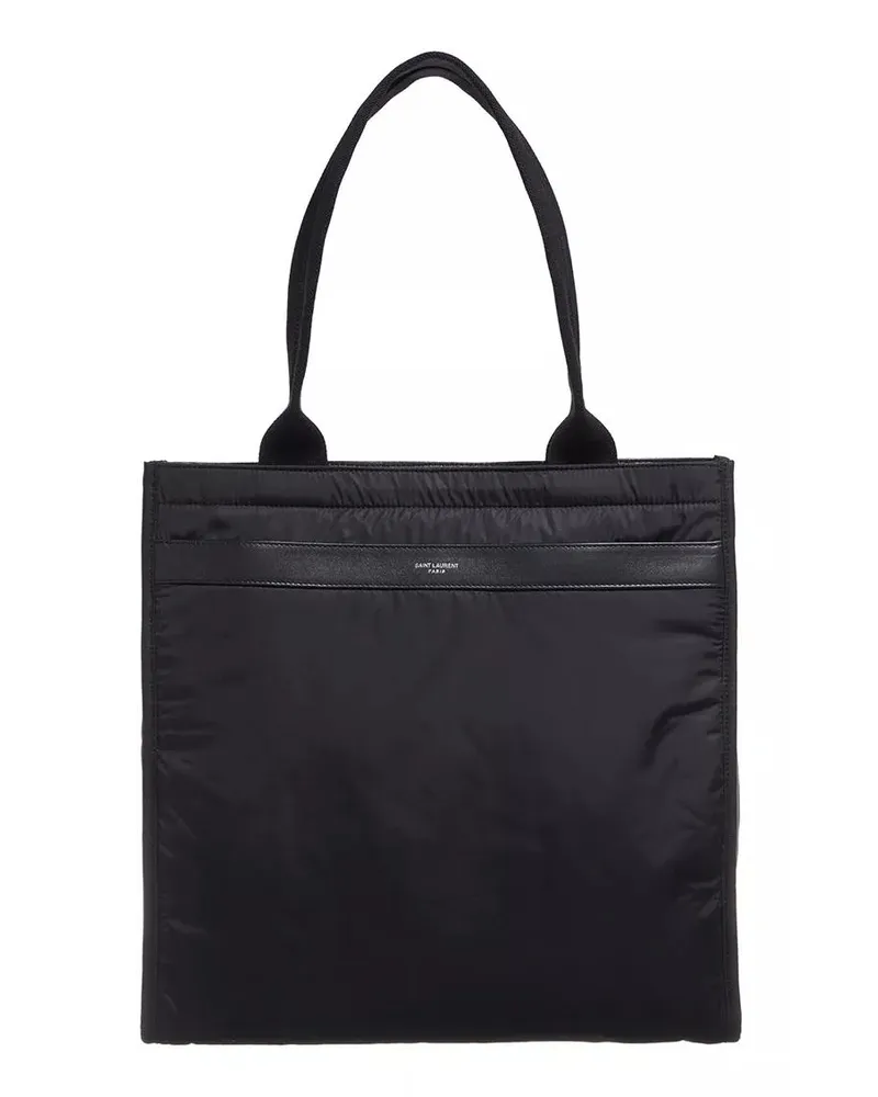 Saint Laurent Shopper City Tote Bag Schwarz