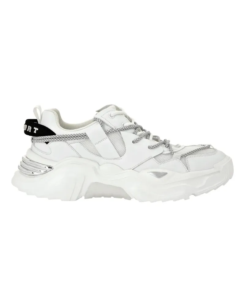 Philipp Plein Low-Top Sneaker Runner Sneaker weiß Weiß