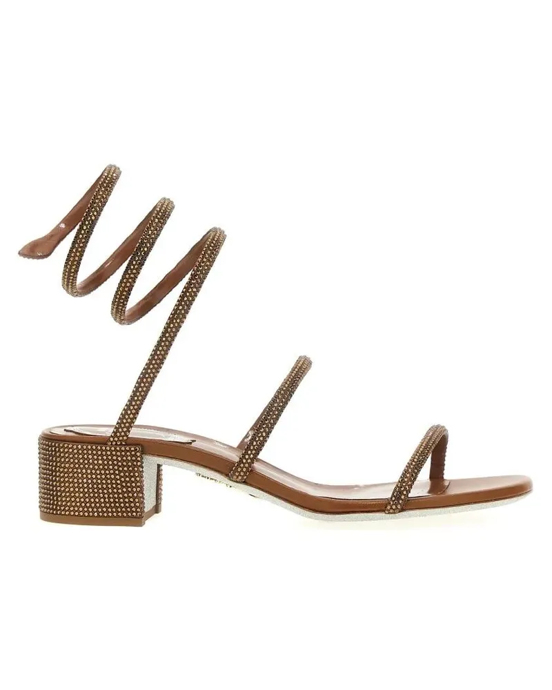 René Caovilla Sandalen 'Cleo' Sandals braun Braun