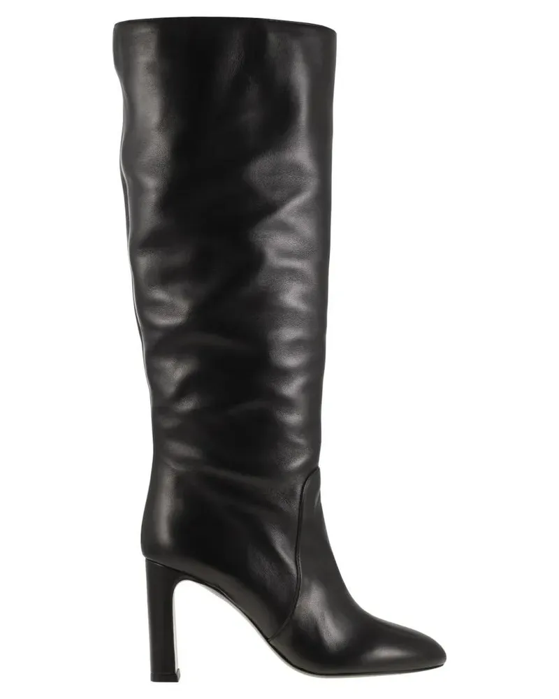 Stuart Weitzman Stiefel Babette - Leather Tube Boot schwarz Schwarz