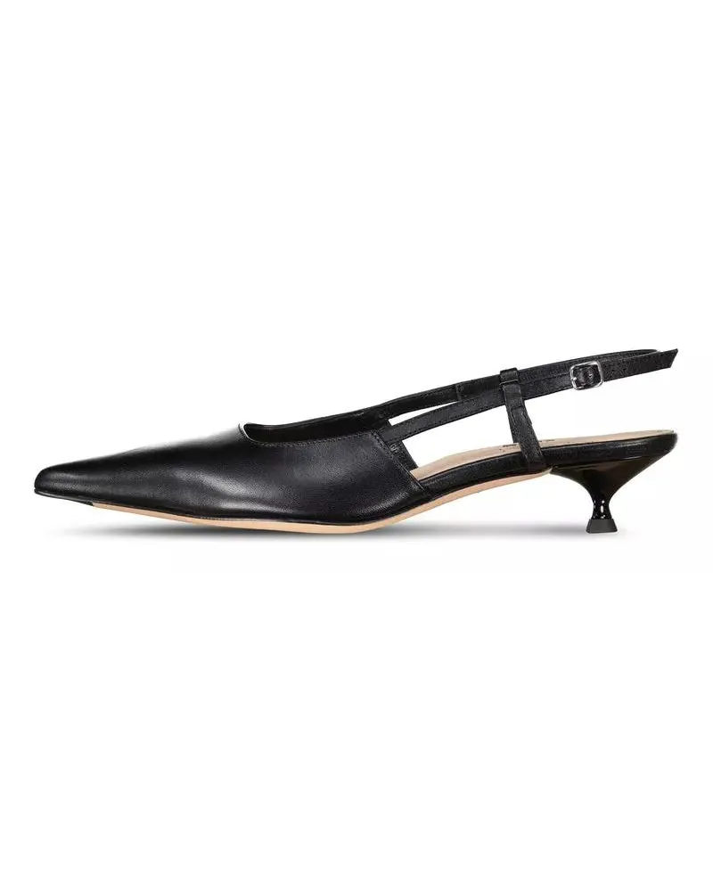Attilio Giusti Leombruni Low-Top Sneaker Sling-Back Pumps Lenor schwarz Schwarz