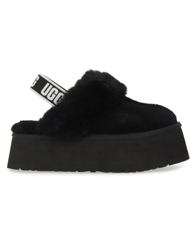 UGG Funkette" Sandal schwarz Schwarz
