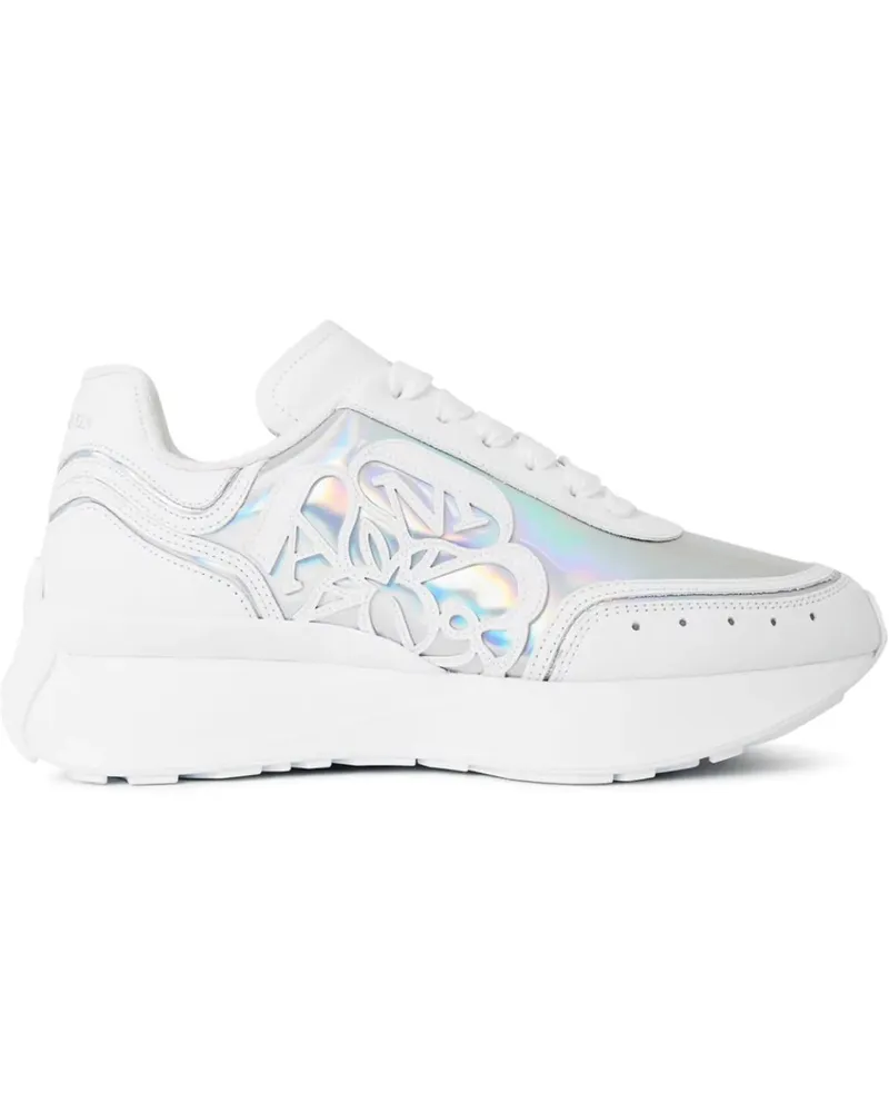 Alexander McQueen Low-Top Sneaker Sprint Runner Oversized Sneakers weiß Weiß