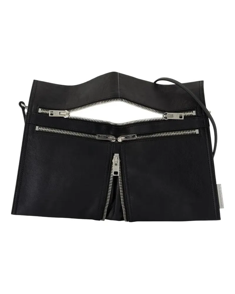 Alexander Wang Hobo Bags Geo Medium Crossbody - Leather - Black schwarz Schwarz