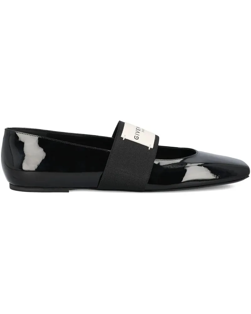 Givenchy Ballerinas Flat Shoes Black schwarz Schwarz