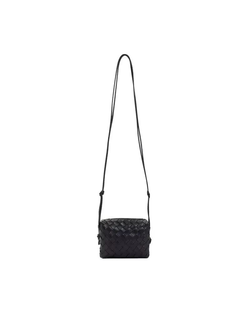 Bottega Veneta Shopper Mini Loop Camera Bag Schwarz