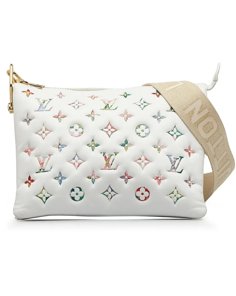 Louis Vuitton Hobo Bags Monogram Garden Coussin PM weiß Weiß