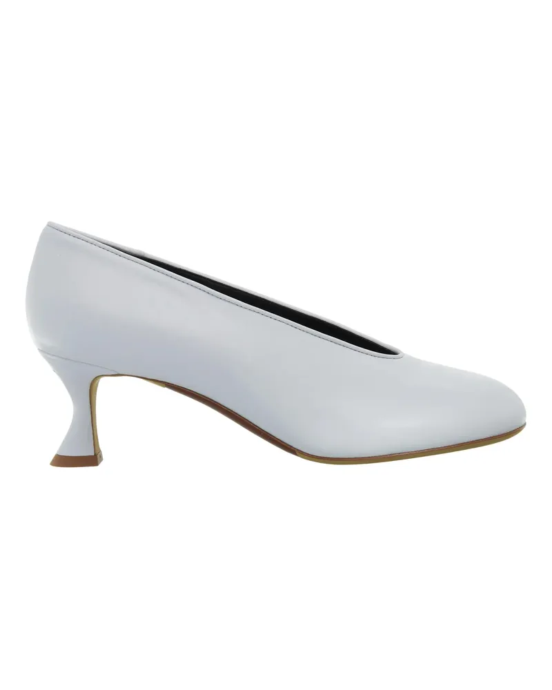 Moschino Hohe Schuhe Pump Duck weiß Weiß