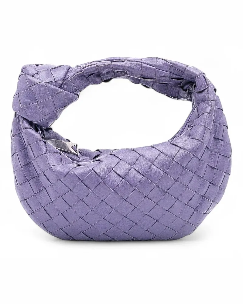 Bottega Veneta Hobo Bags Mini Nappa Intrecciato Jodie orange Orange