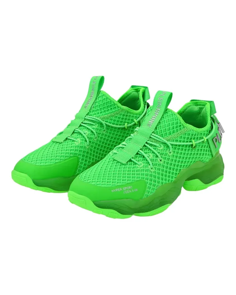 Philipp Plein Low-Top Sneaker Runner Sneaker Tiger Attack//Gen.x.04 grün Grün