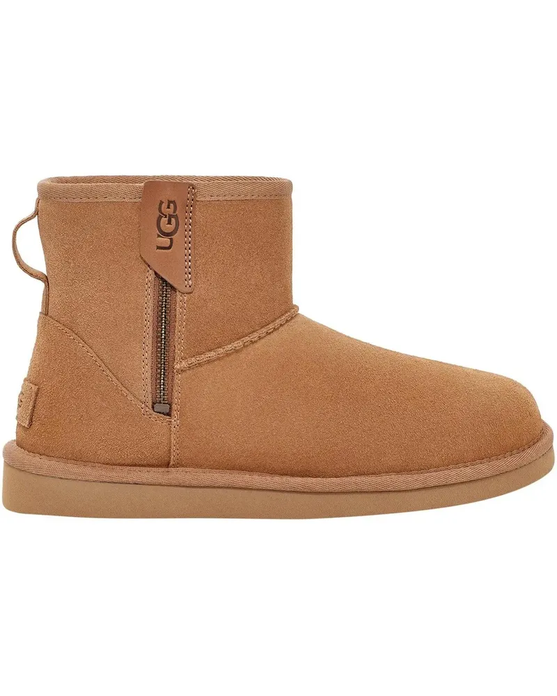UGG Low-Top Sneaker Stivali Classic Mini Bailey Zip Chestnut bunt Bunt