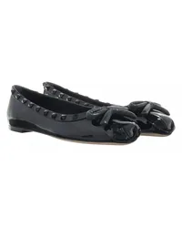 Valentino Garavani Loafers & Ballerinas Ballerina Rockstud Schwarz