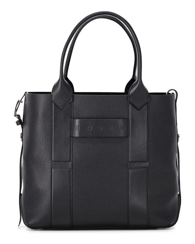Hogan Crossbody Bags Shopper Script Medium schwarz Schwarz