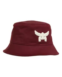 MCM Mützen Essential Emb Cttn Bucket Hat Xg Rot