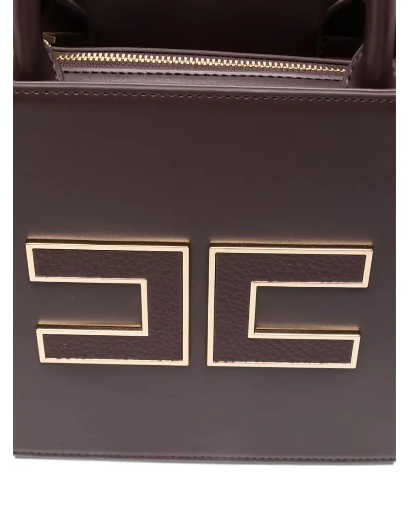Elisabetta Franchi Shopper & Totes Rectangular Structured Handbag braun Braun