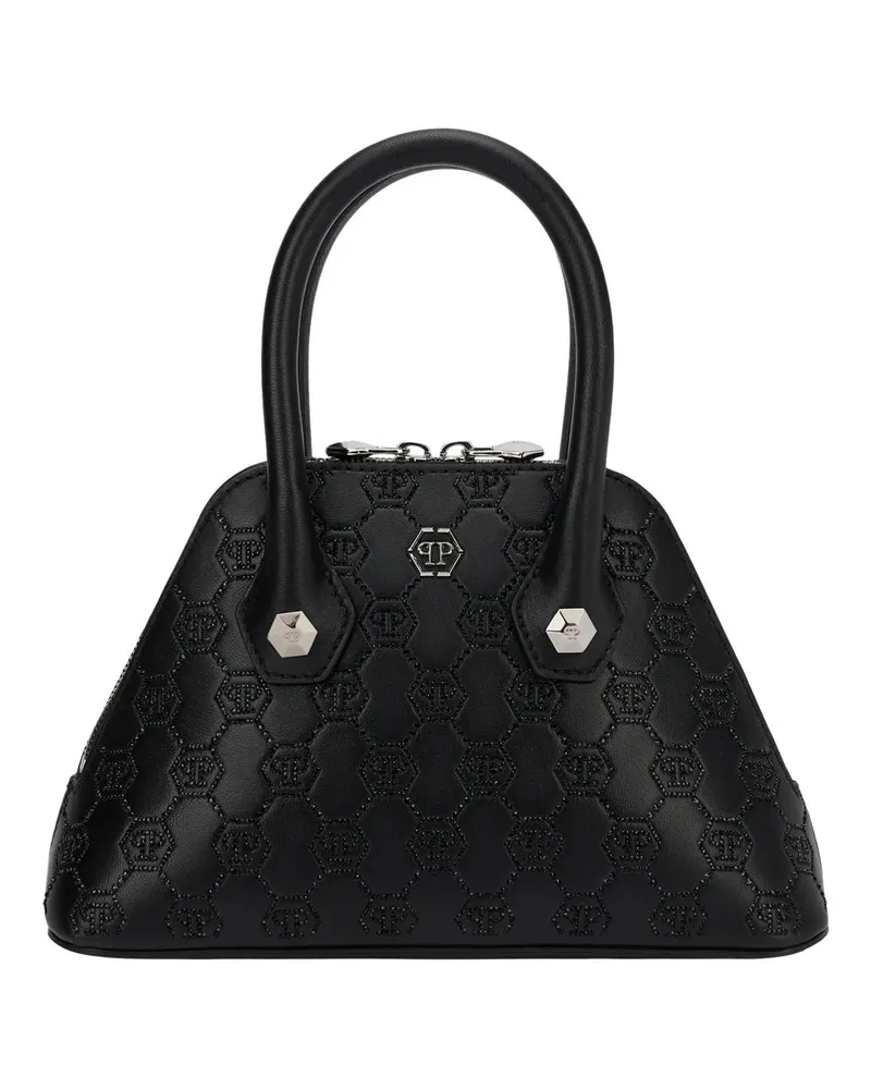 Philipp Plein Crossbody Bags Henkel Tasche Monogram schwarz Schwarz