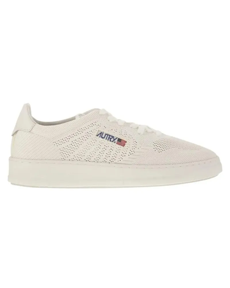 AUTRY Low-Top Sneaker Easeknit - Perforated Fabric Trainers weiß Weiß