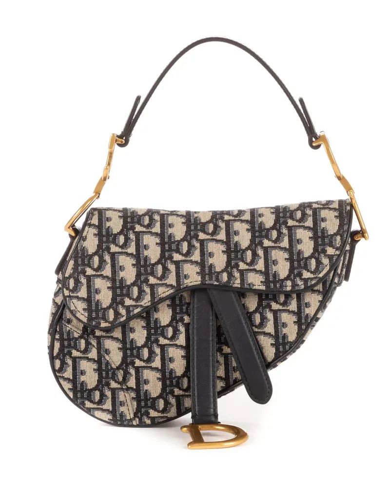 Dior Crossbody Bags Saddle Pochette beige Beige