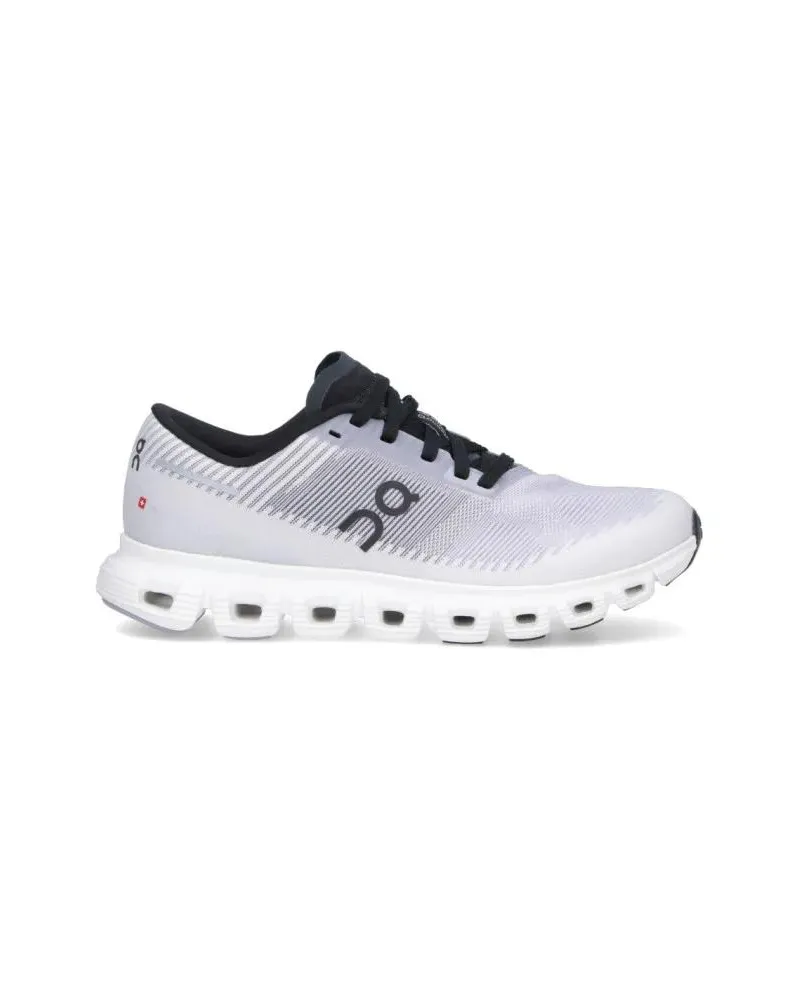 ON Low-Top Sneaker Breathable Mesh Sneakers With Rounded Toe weiß Weiß