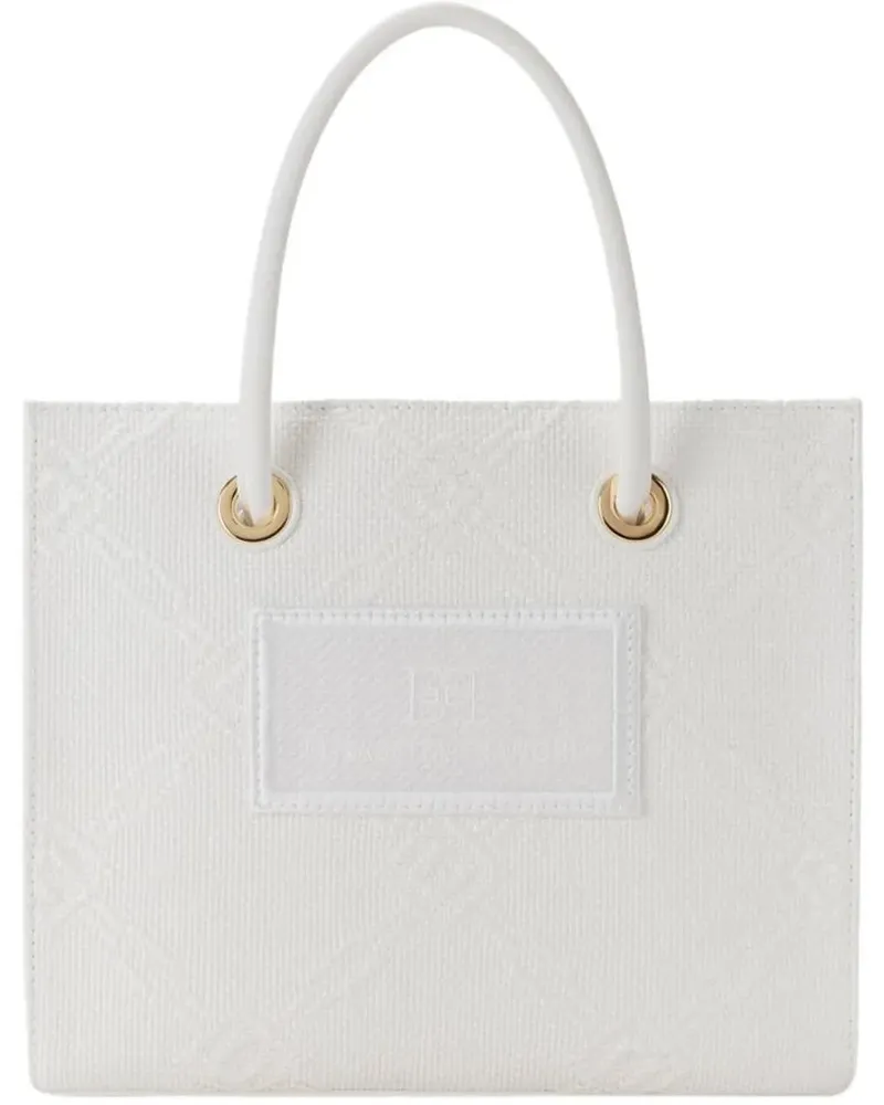 Elisabetta Franchi Crossbody Bags Bags Ivory weiß Weiß