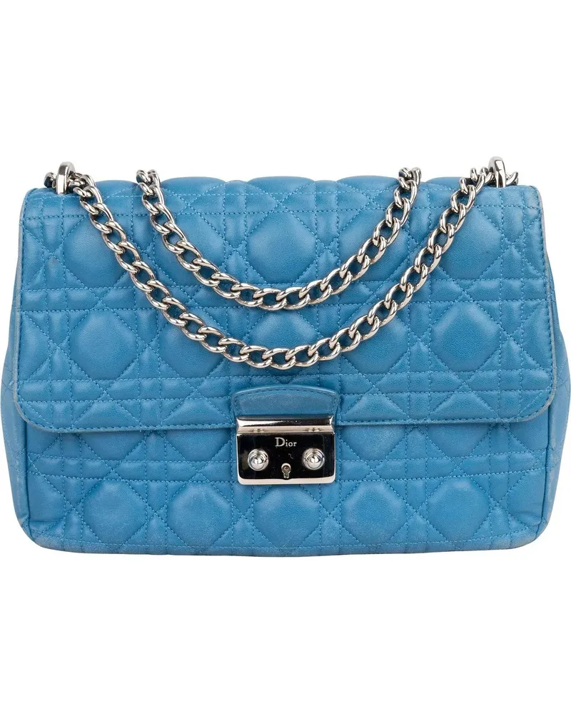 Dior Crossbody Bags  Quilted Leather Cannage Crossbody B blau Blau