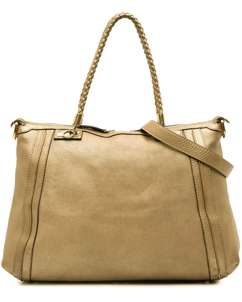Gucci Hobo Bags 2016-2024 Calfskin Bella Satchel goldfarben 