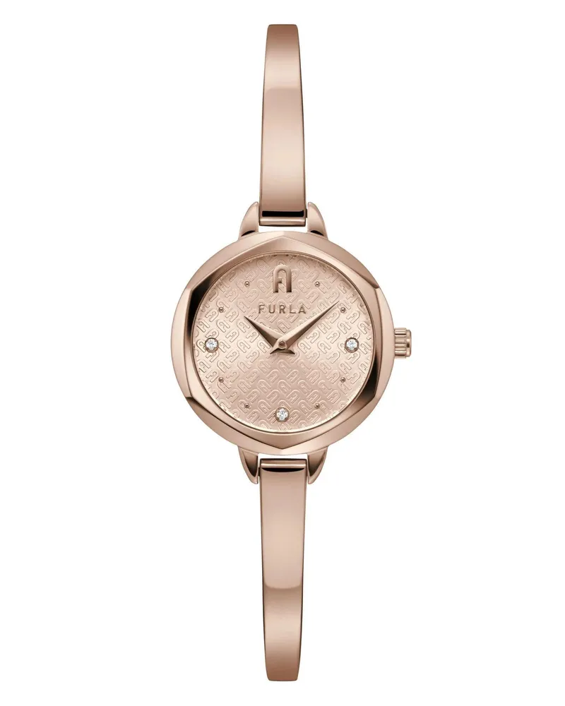 Furla Uhren Quarz-Analoguhr  Petite Bangle pink Rosa