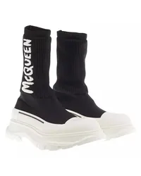 Alexander McQueen Boots & Stiefeletten Knit Tread Slick Boot Schwarz