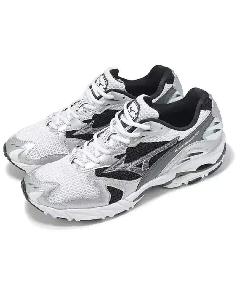 Mizuno Low-Top Sneaker baskets wave rider 10 2 schwarz Schwarz