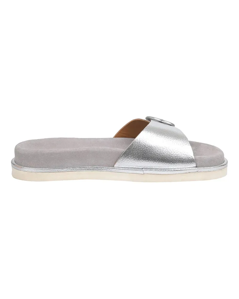 CRICKIT Slipper & Pantoletten Sandale RILANA silberfarben 