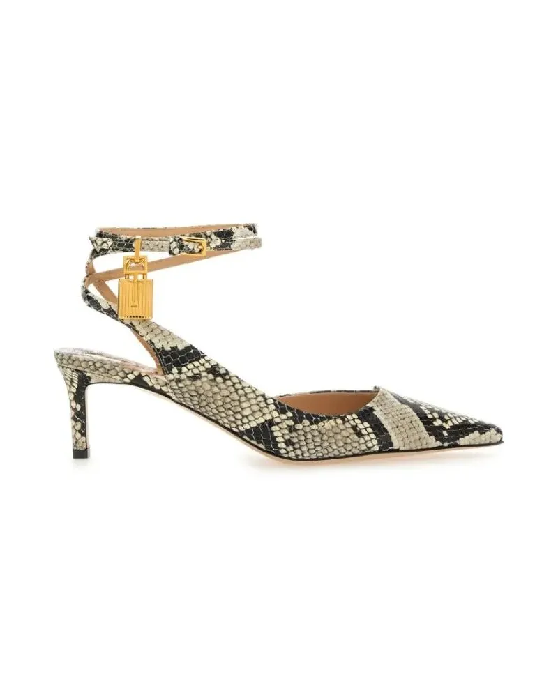 Tom Ford Sandalen Slingback Python Sandal bunt Bunt
