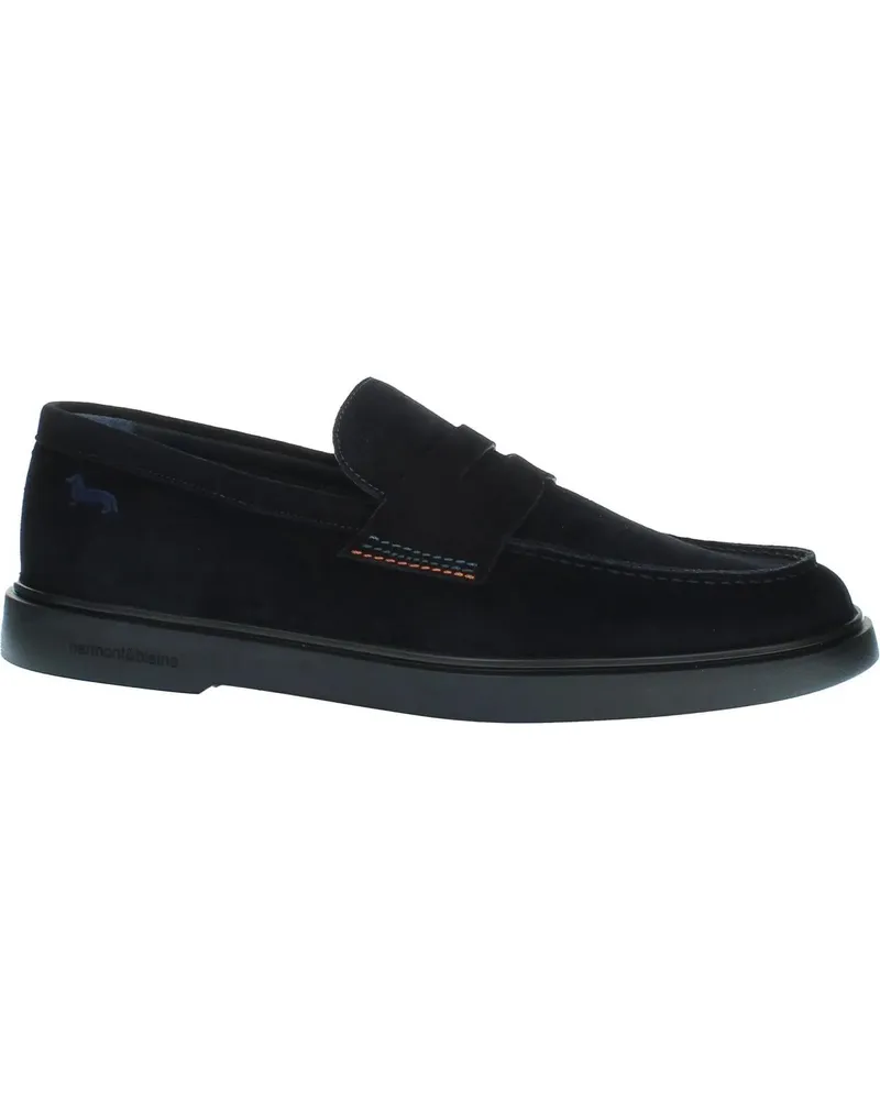 Harmont & Blaine Loafer Flat Shoes Blue blau Blau
