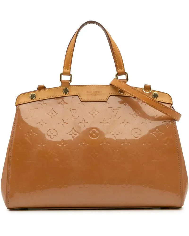 Louis Vuitton Hobo Bags Monogram Vernis Brea MM braun Braun