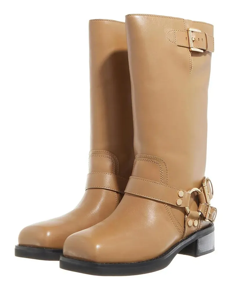 Michael Kors Stiefel Crosby Moto Boot braun Braun