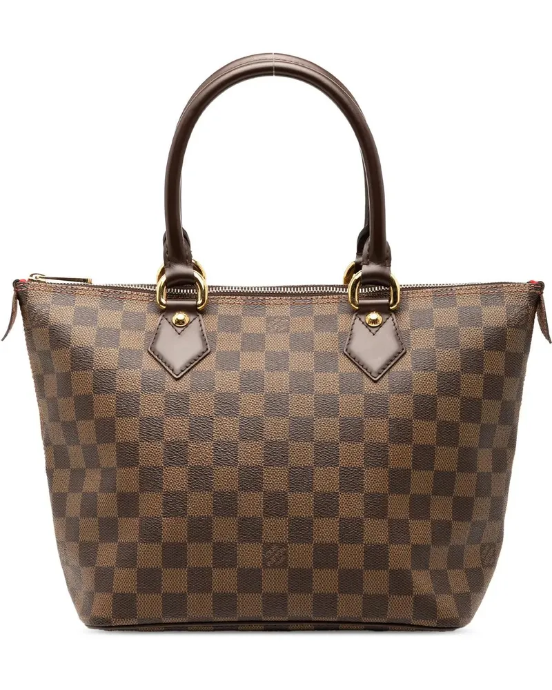 Louis Vuitton Crossbody Bags Damier Ebene Saleya PM braun Braun