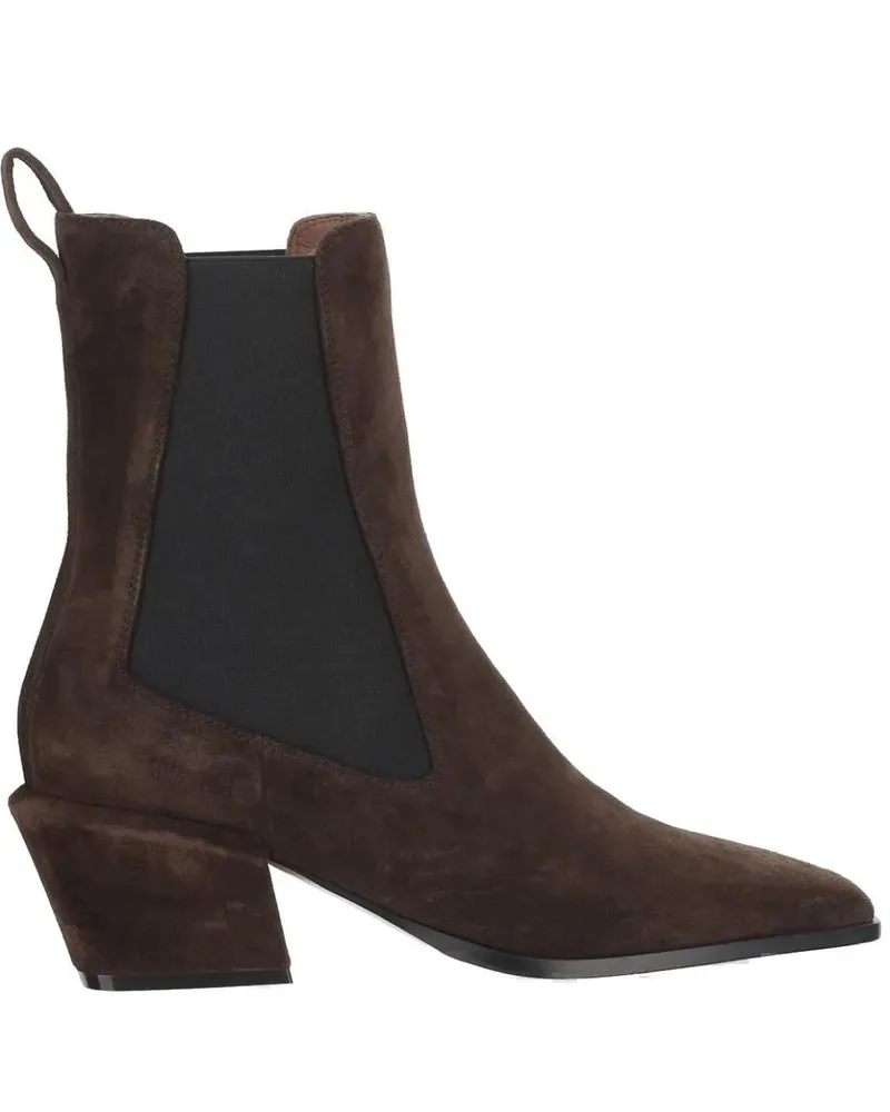 Paris Texas Stiefel Bettina 50 Leather Ankle Boots schwarz Schwarz