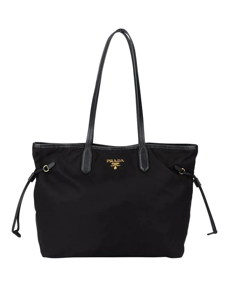 Prada Crossbody Bags  Nylon City Shoulder Bag schwarz Schwarz