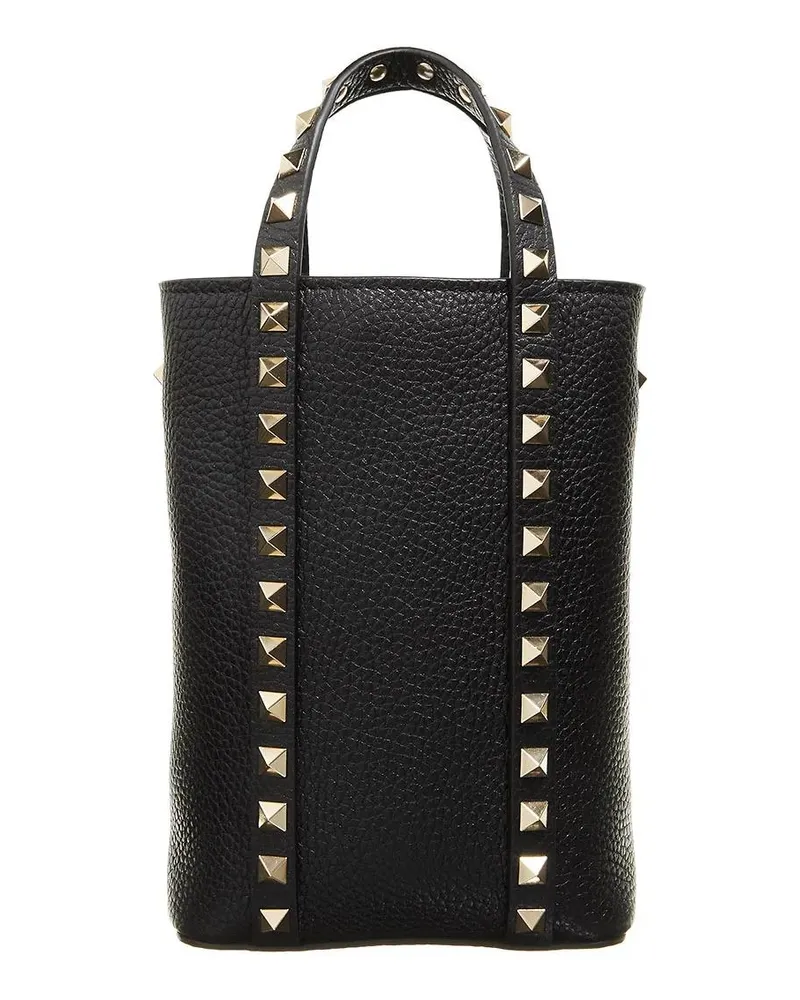 Valentino Garavani Crossbody Bags Rockstud Mini Tote schwarz Schwarz