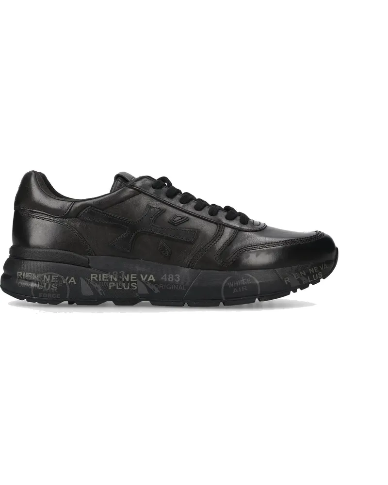 Premiata Low-Top Sneaker Mick 1453N Blac schwarz Schwarz