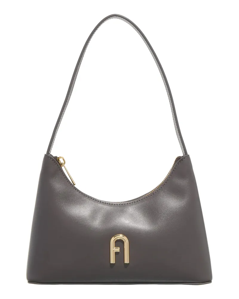 Furla Hobo Bags  Diamante Mini Shoulder Bag dunkelgrau 
